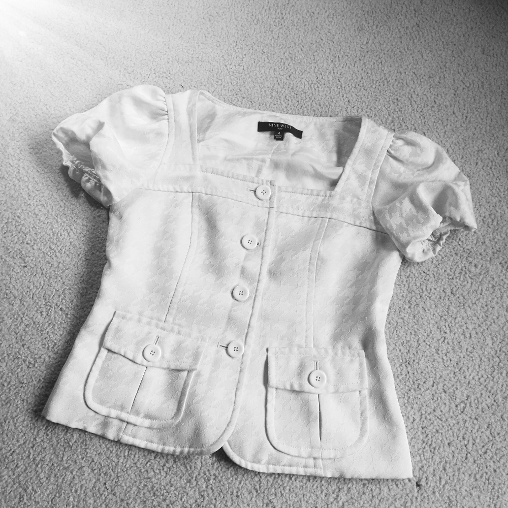 White suit top